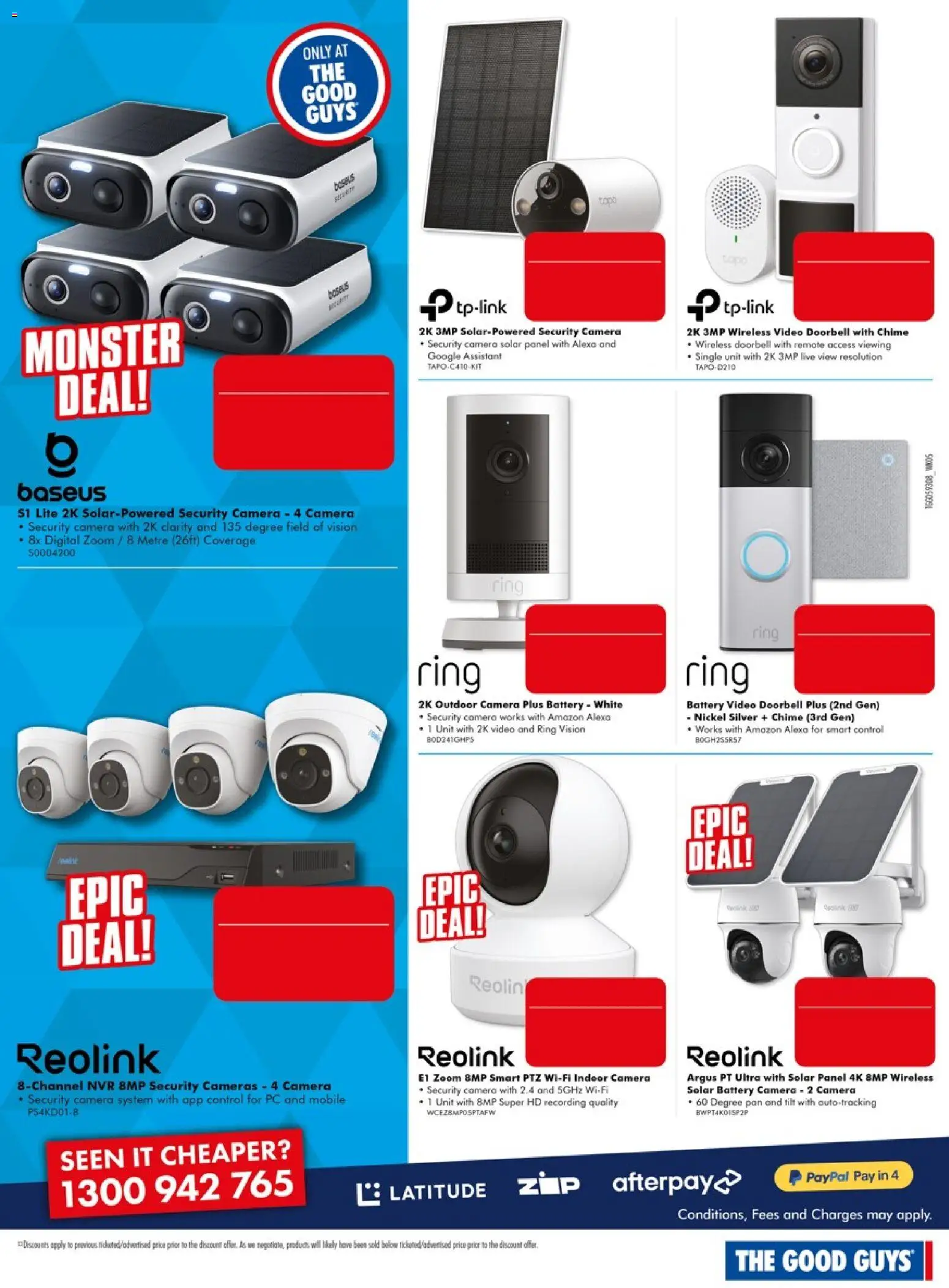 The Good Guys catalogue - valid from 29/07/2026 | Page: 21 | Products: Battery, Doorbell, Pc, Mobile