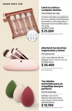 Vista previa Catálogo Natura Ciclo 13 válido desde el 02/09/2026 | Página: 306 | Productos: Maquillaje, Esponjas, Crema