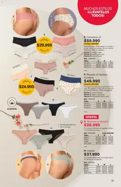 Leonisa catálogo C08/2026 -  Vista previa de la revista de la tienda Leonisa valido desde el 15.05.2026 | Página: 79 | Productos: Algodón, Cachetero