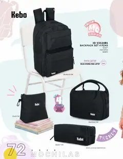 Vista previa de Price Shoes catálogo Mochilas, nuevo folleto de la tienda, válido en México a partir del 12/06/2026 | Página: 72 | Productos: Bolsa, Monedero