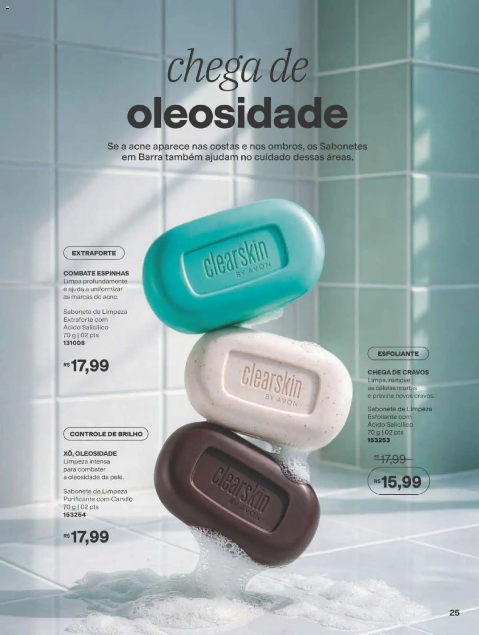 Avon Folheto - válido de 19/07/2026 | Página: 25 | Produtos: Sabonete