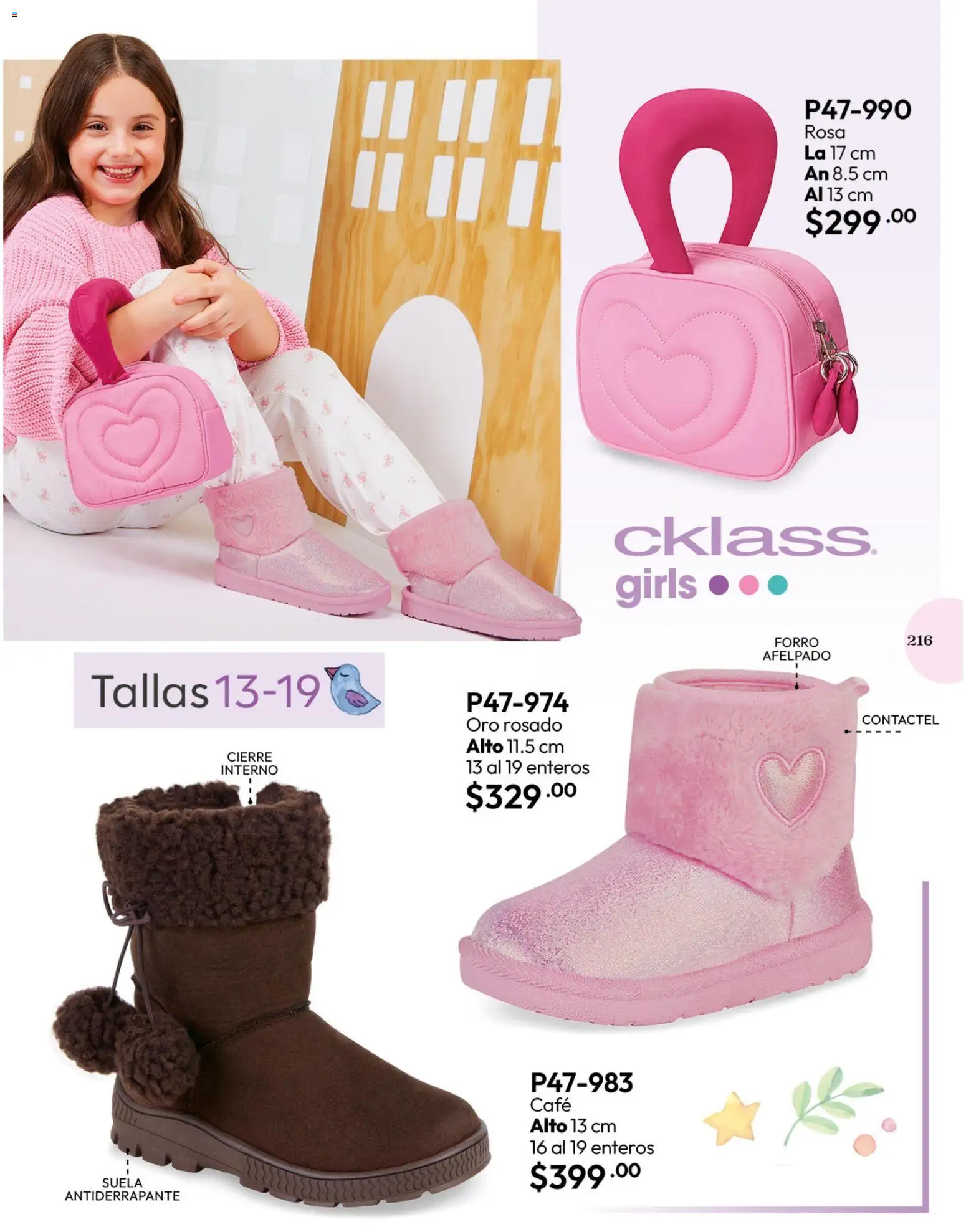 Nuevas ofertas de Cklass válidas en toda la República Mexicana desde el 11/09/2026. ¡Encuentra las mejores ofertas en Cklass catálogo Calzado Invierno! | Página: 224 | Productos: Café