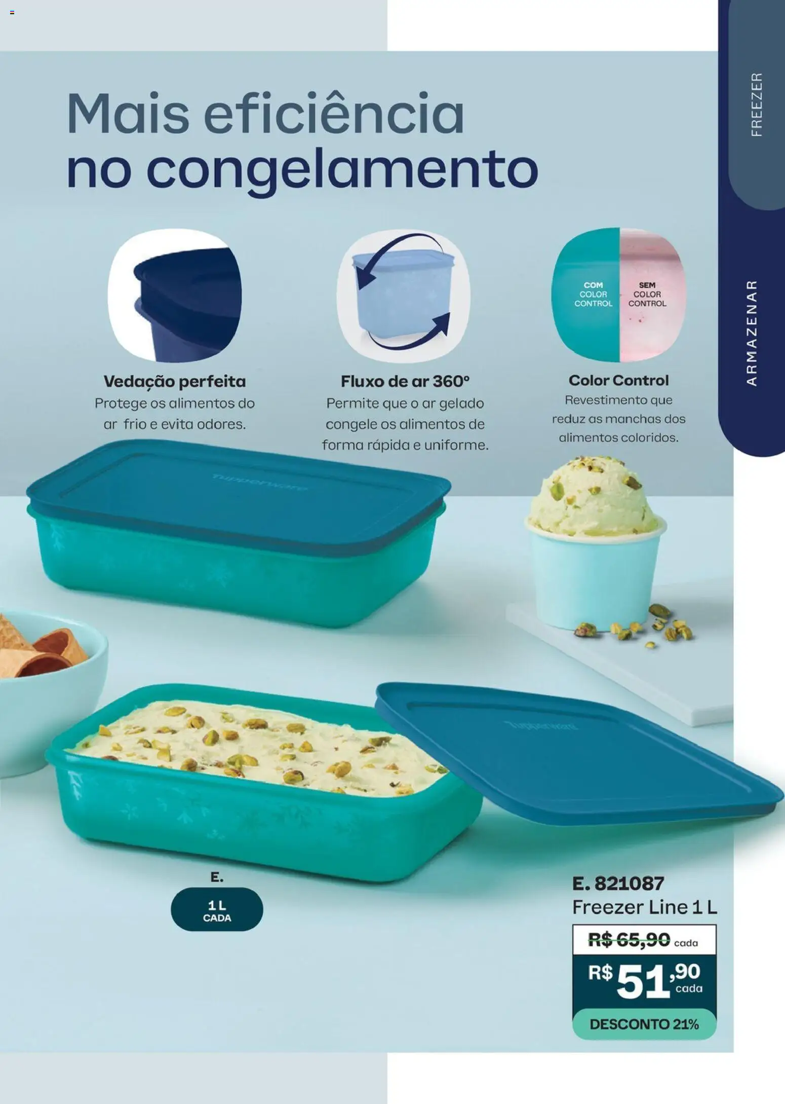 Tupperware Folheto - válido de 01/10/2026 | Página: 21 | Produtos: Freezer, Alimentos