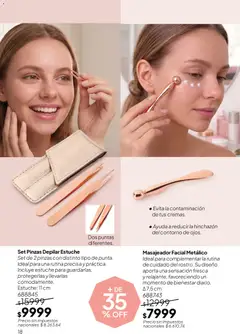 Vista previa Tupperware Folleto válido desde el 01/09/2026 | Página: 19 | Productos: Masajeador facial, Contorno, Estuche