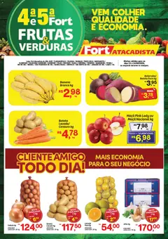 Fort Atacadista ofertas Frutas, Verduras - Pré-Visualização do folheto da loja Fort Atacadista, válido de 23/09/2026