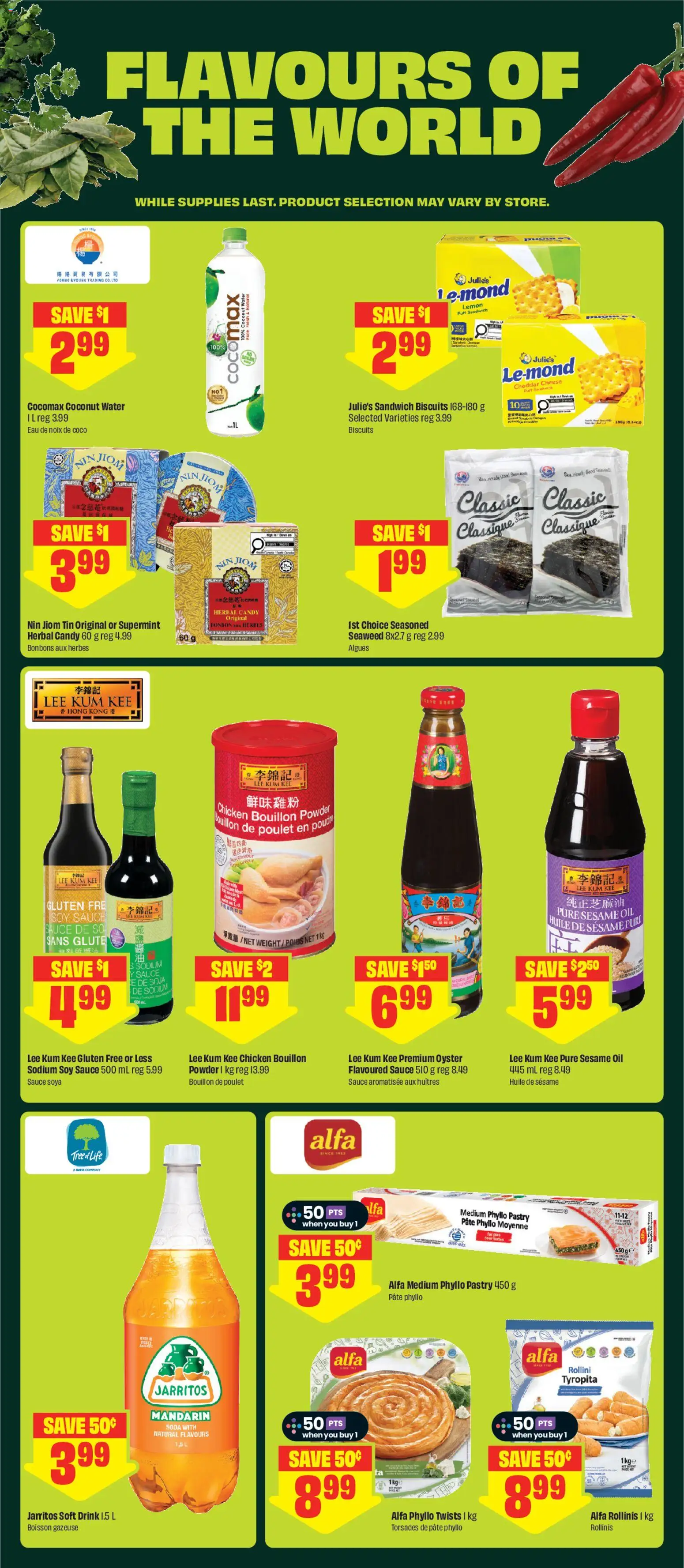FreshCo flyer valid from Jul 9, 2026 | Page: 9 | Products: Powder, Cheese, Oil, Chicken