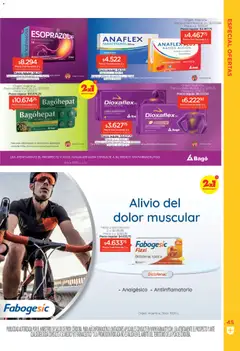 Vista previa Farmacity catálogo válido desde el 02.06.2026 | Página: 45 | Productos: Analgésico, Antiinflamatorio