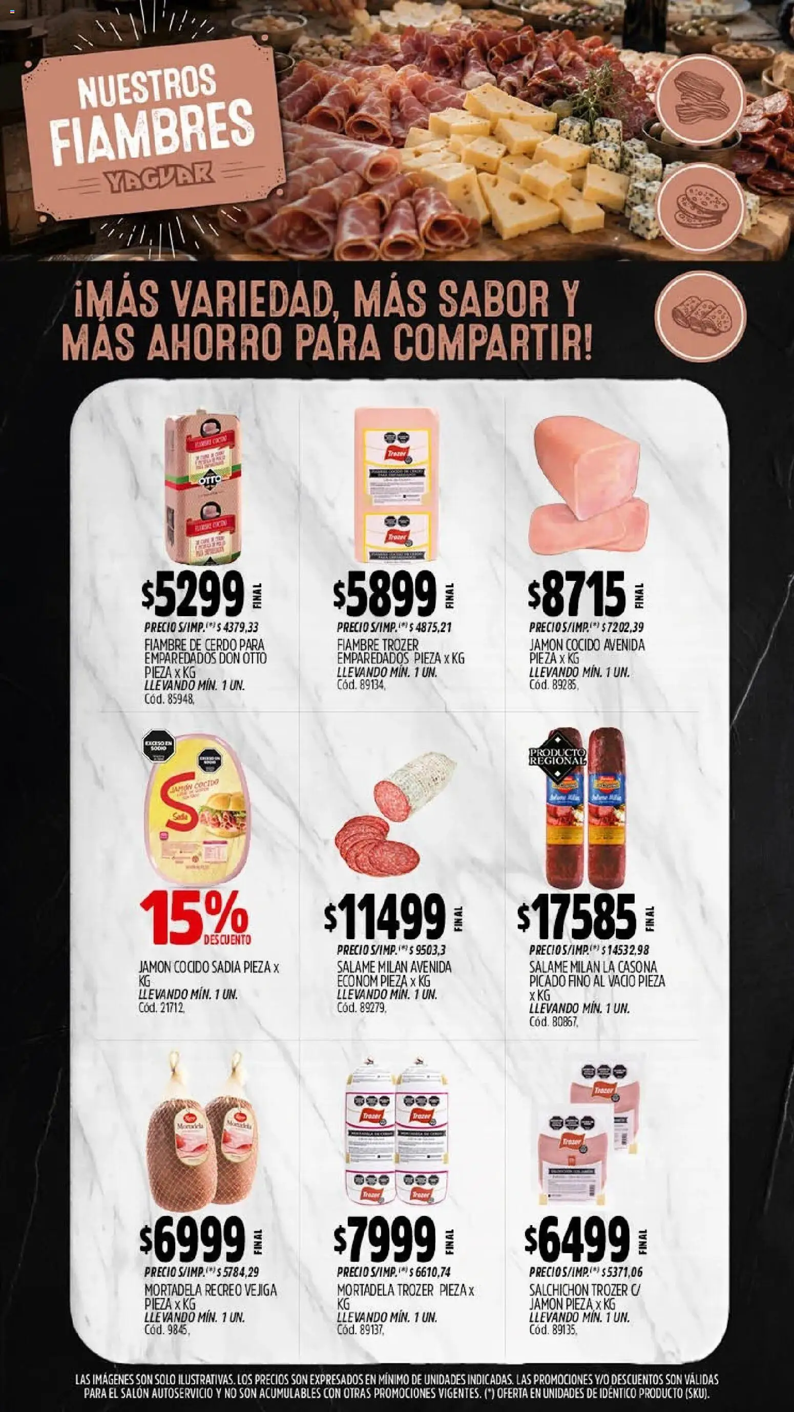 Yaguar - Oferta Semanal Mendoza │ válido desde el 19/10/2026 | Página: 8