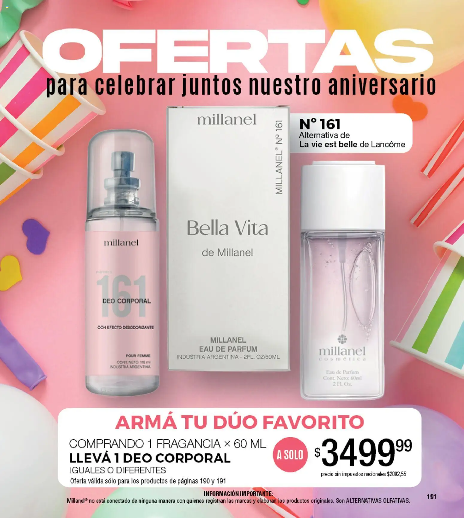 Millanel - Catálogo │ válido desde el 30/03/2026 | Página: 191 | Productos: Fragancia