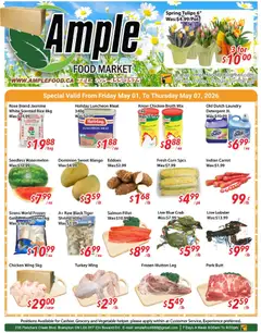 Preview of Ample Food Market  weekly flyer Brampton from shop Ample Food Market valid from 01.05.2026