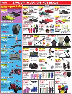 Preview of Dunham's Sports weekly ads valid from 07/11/2026 | Page: 2 | Products: Press, Pump, Gloves, Weight