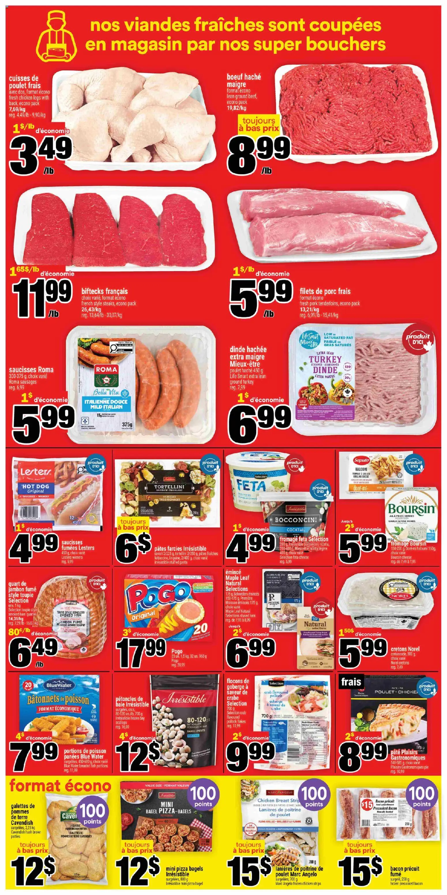 Super C flyer valid from Jun 25, 2026 | Page: 5 | Products: Fish, Pasta, Turkey, Pizza