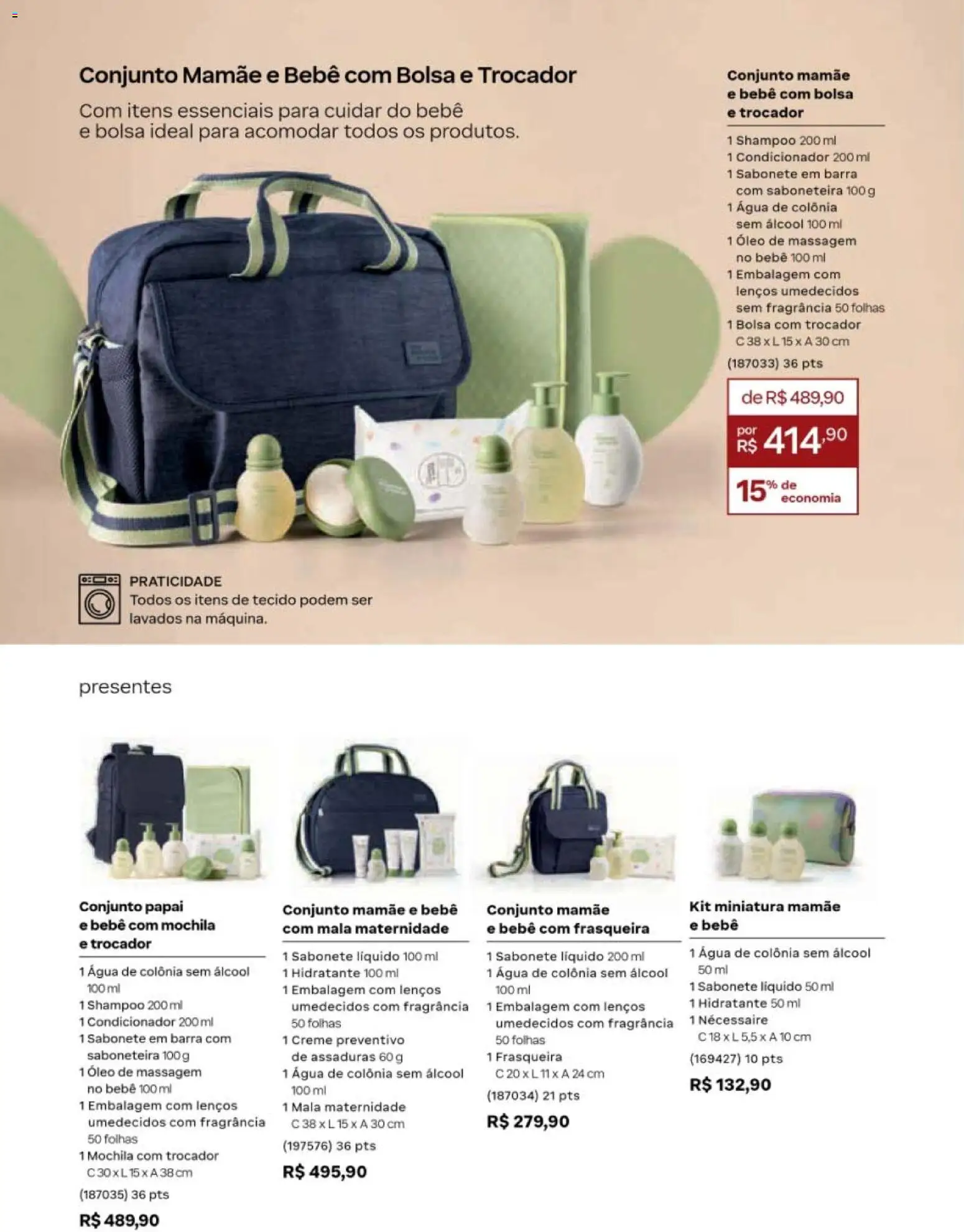 Natura Folheto - válido de 19/07/2026 | Página: 156 | Produtos: Óleo, Óleo de massagem, Sabonete, Sabonete líquido
