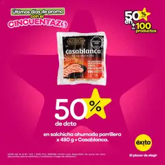 Éxito catálogo Últimos días de promos con el Cincuentazo -  Vista previa de la revista de la tienda Éxito valido desde el 14/10/2026