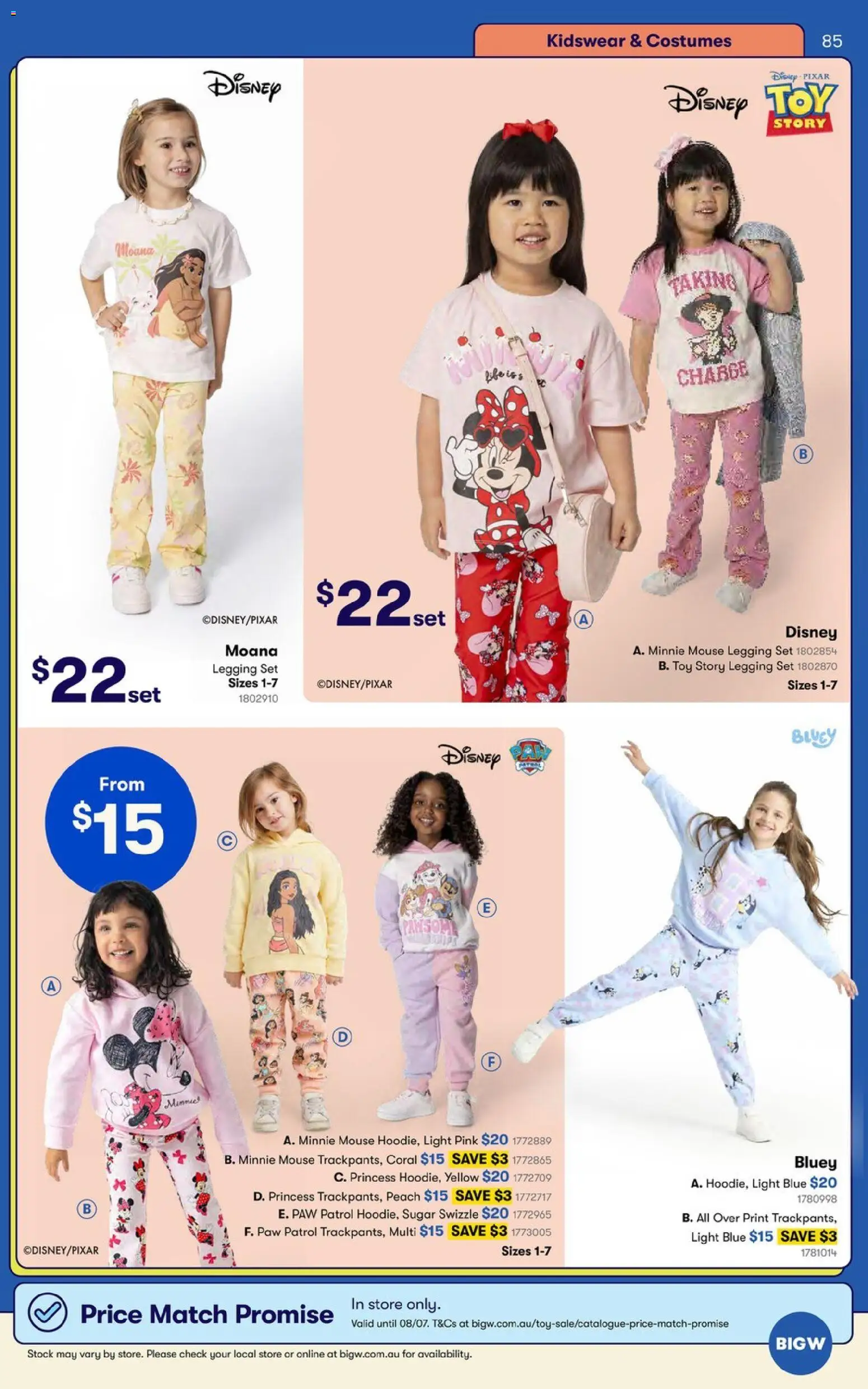 Big W catalogue - valid from 09.06.2026 | Page: 85 | Products: Light, Sugar, Peach, Mouse