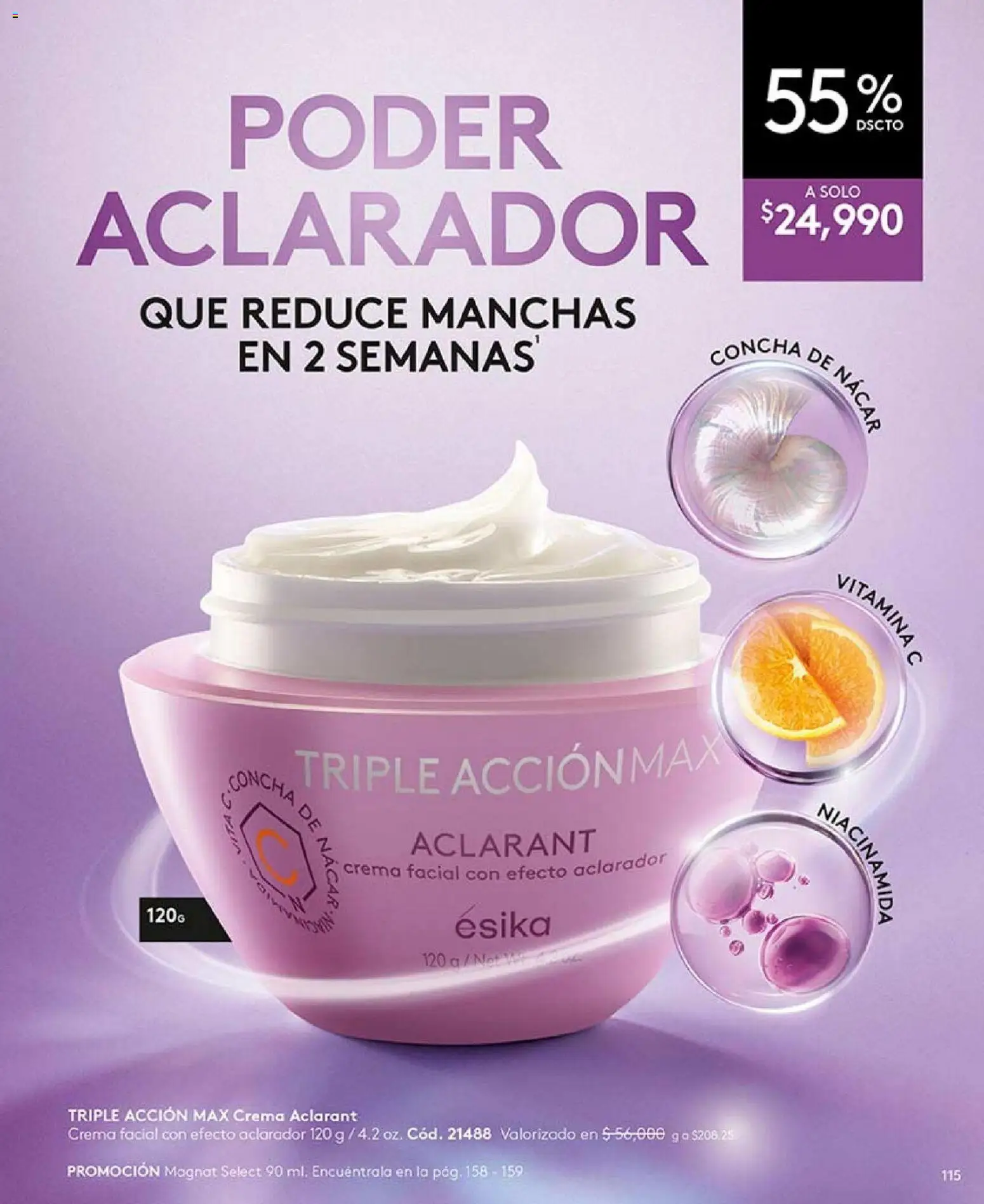 Ésika revista - valida desde el 04.05.2026 | Página: 117 | Productos: Crema