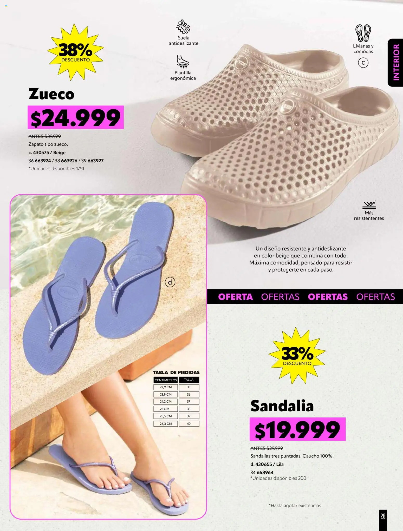 Carmel revista - valida desde el 01/07/2026 | Página: 189 | Productos: Sandalias