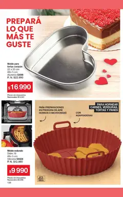 Vista previa Gigot catálogo 11 válido desde el 01/07/2026 | Página: 162 | Productos: Molde, Freidora, Freidora de aire, Té