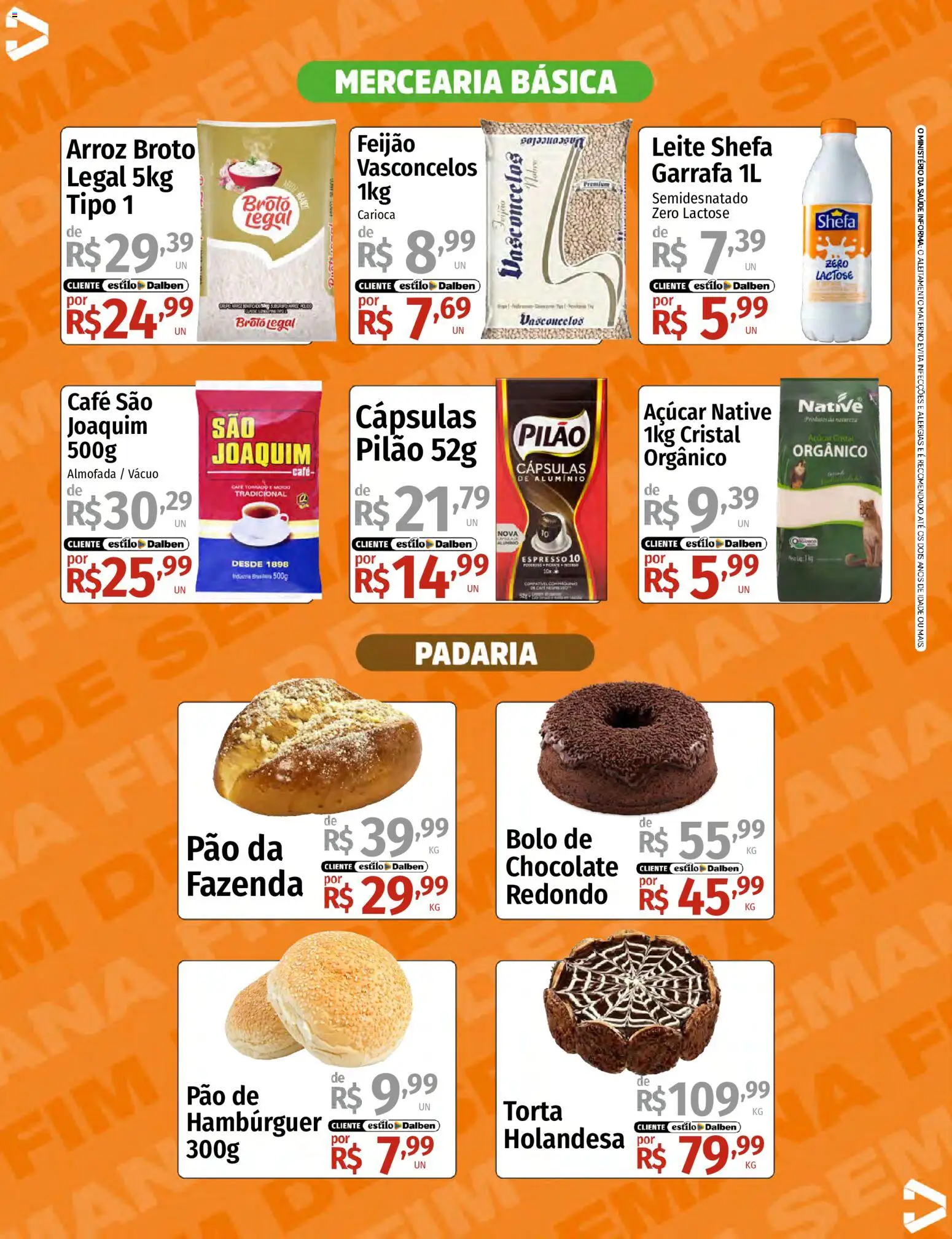Supermercado Dalben Folheto - válido de 25/09/2026 | Página: 5 | Produtos: Cápsulas, Feijão, Leite, Arroz