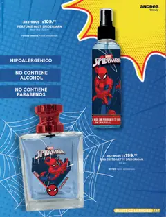 Vista previa de Andrea catálogo Beauty, nuevo folleto de la tienda, válido en México a partir del 24.05.2026 | Página: 167 | Productos: Body, Perfume, Eau de toilette