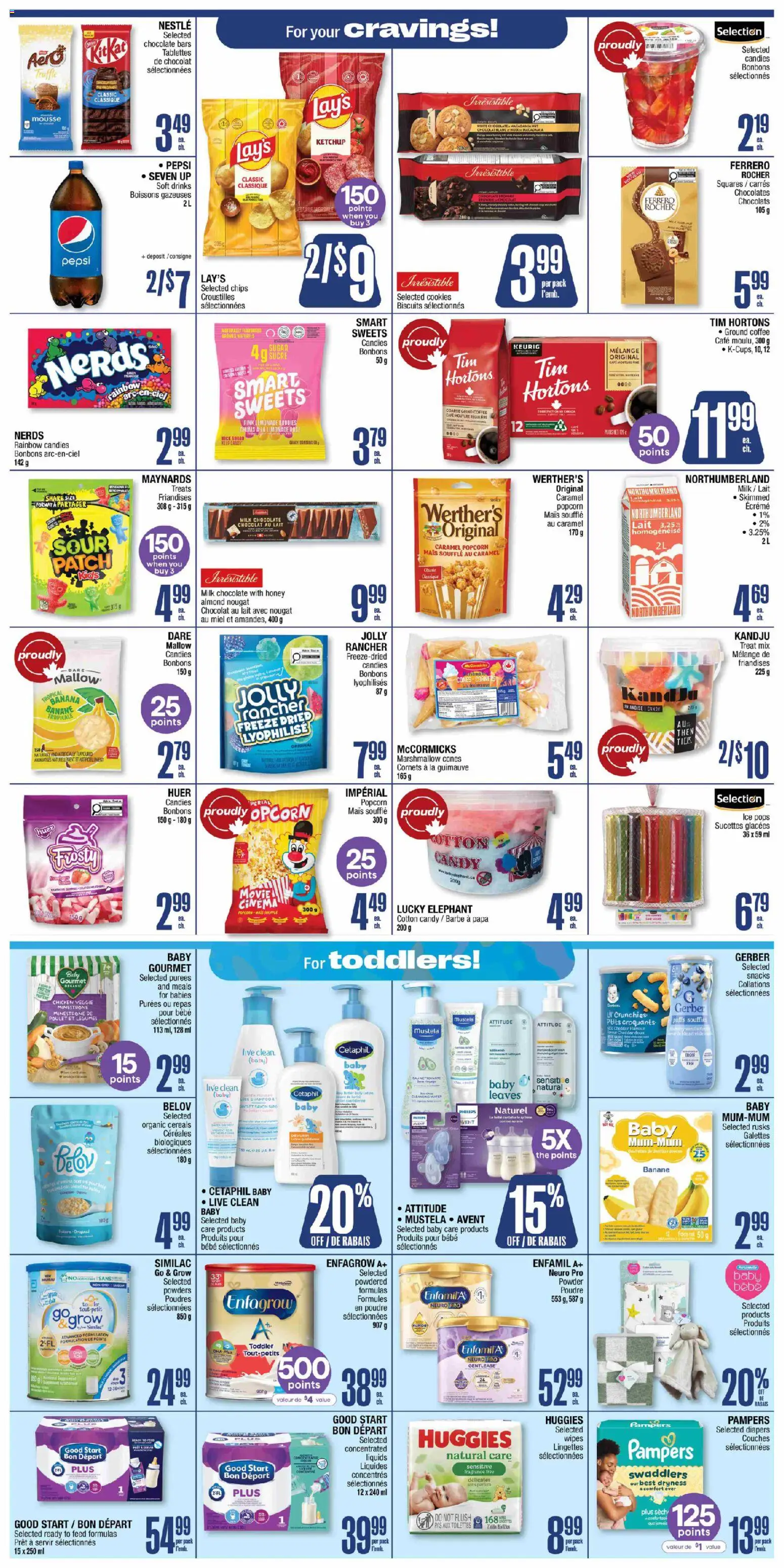 Jean Coutu flyer valid from 11.06.2026 | Page: 7 | Products: Chips, Cookies, Coffee, Chicken