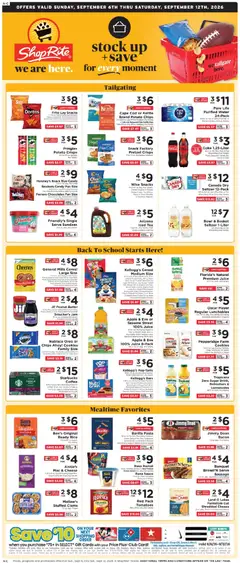 Preview of ShopRite weekly ads valid from 09/06/2026