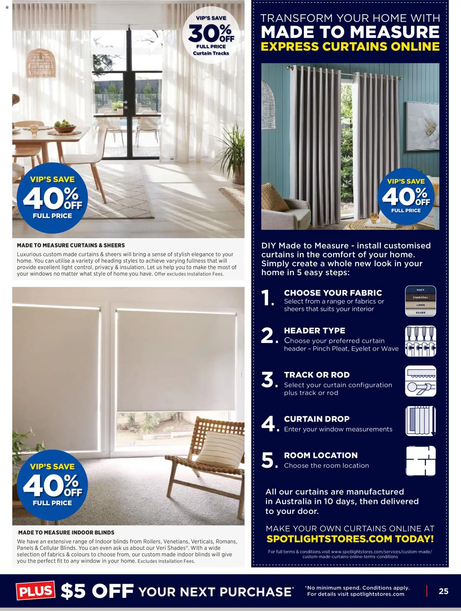 Spotlight catalogue - valid from 02/09/2026 | Page: 25 | Products: Curtain, Blinds, Linen, Window