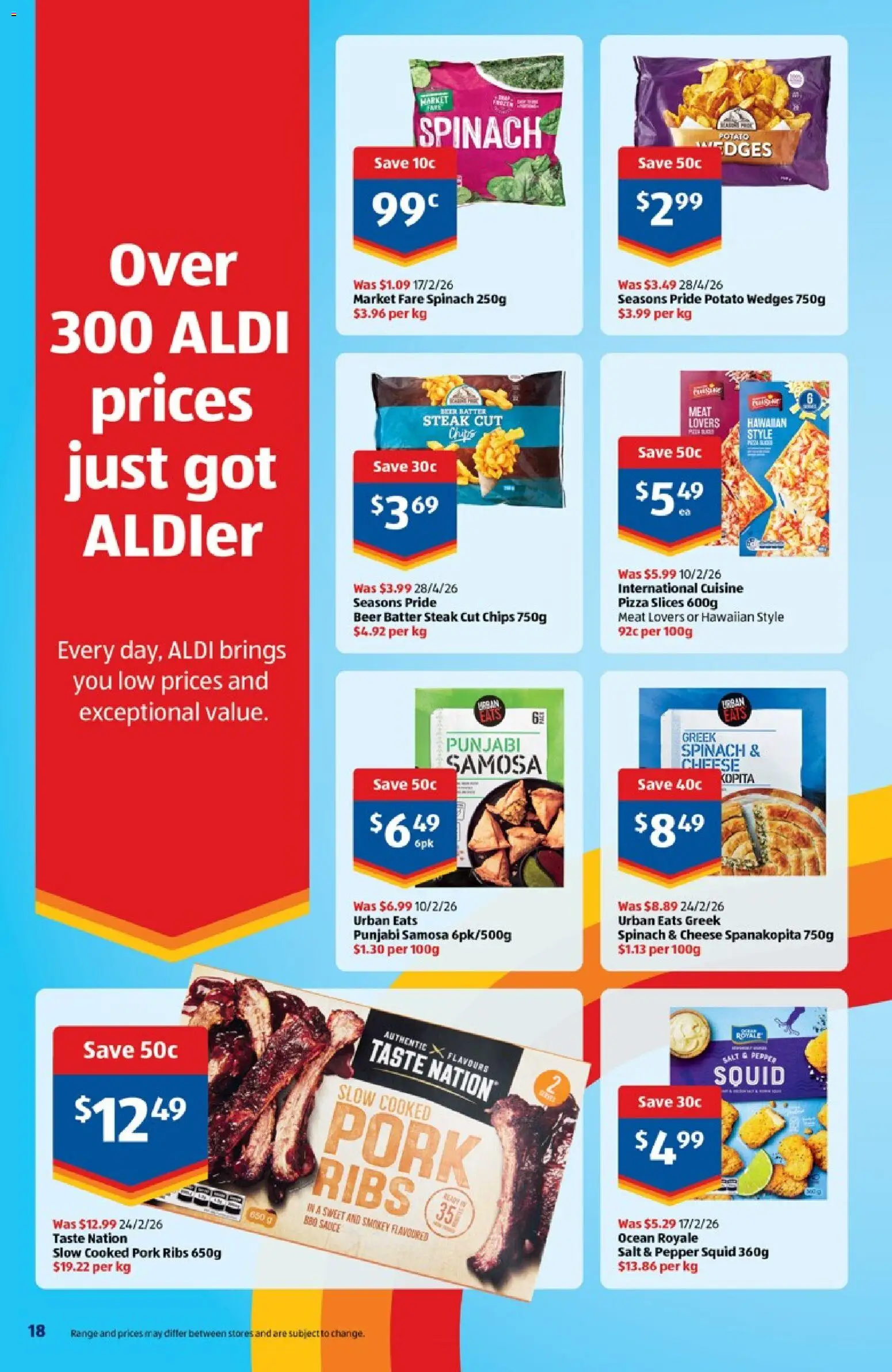 Aldi catalogue - valid from 20.05.2026 | Page: 18 | Products: Pork, Steak, Sauce, Pepper
