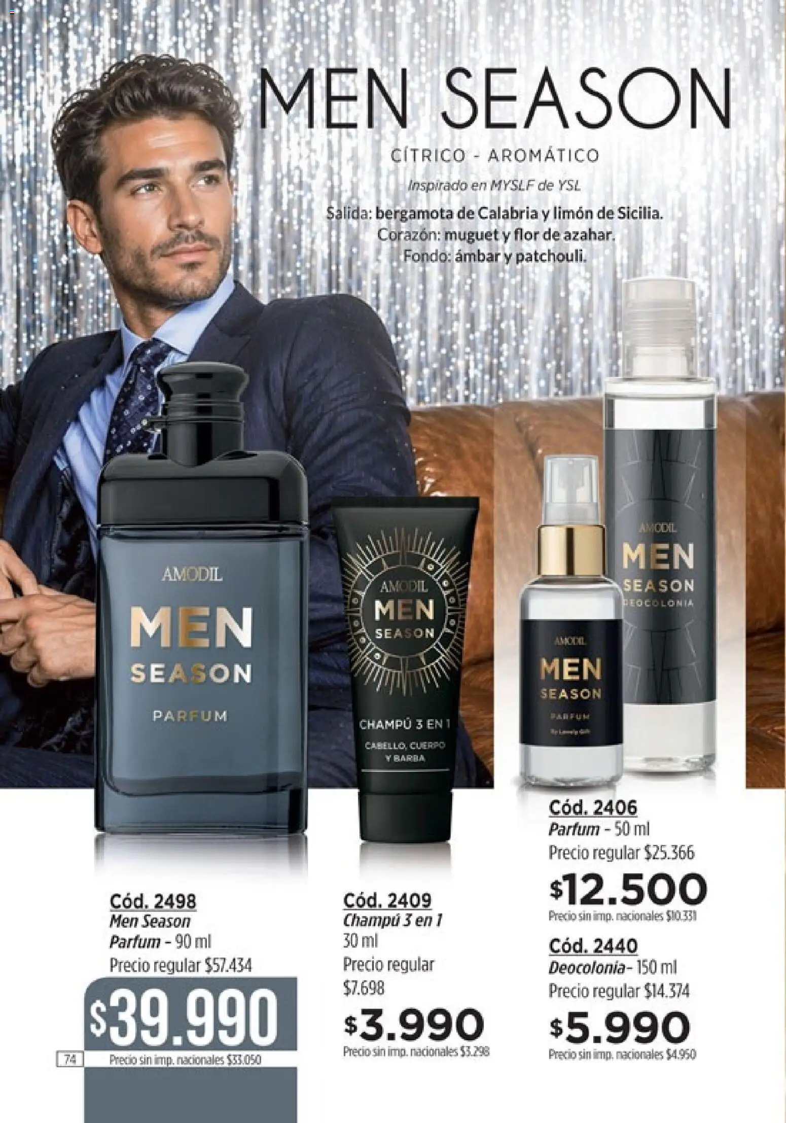 Amodil - Campaña 10 │ válido desde el 01.06.2026 | Página: 74 | Productos: Champú, Limón