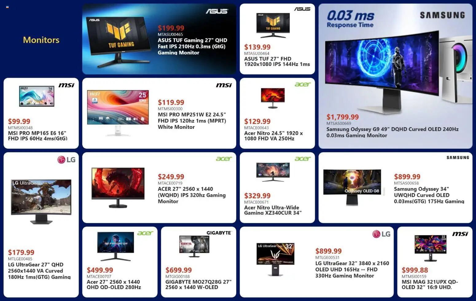 Canada Computers flyer valid from 08.05.2026 | Page: 4 | Products: Monitor