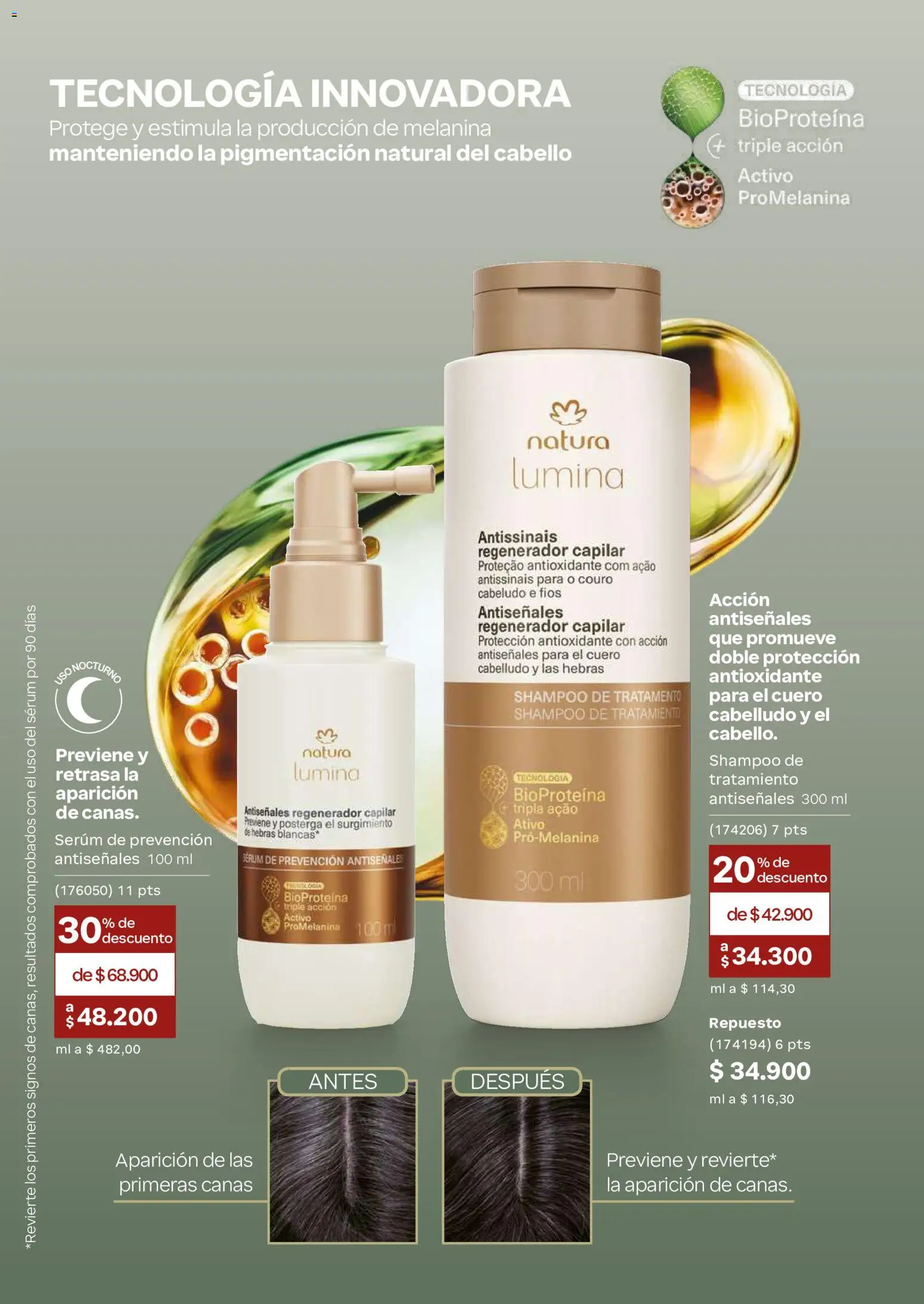 Natura revista - valida desde el 13/08/2026 | Página: 28 | Productos: Serum, Shampoo