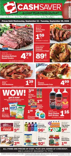 Preview of Market Basket weekly ads valid from 09/23/2026