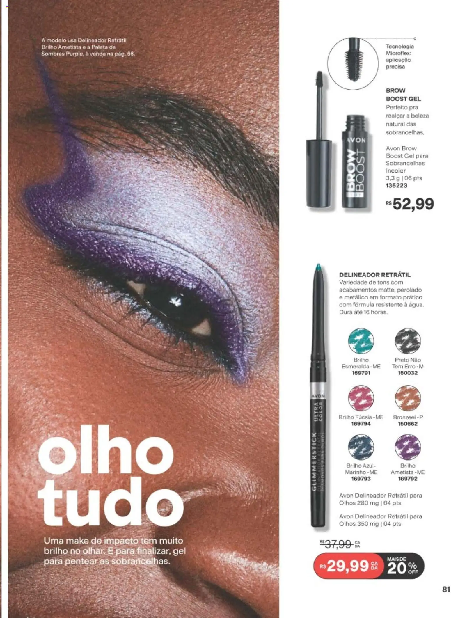 Avon Folheto - válido de 29/06/2026 | Página: 81 | Produtos: Delineador