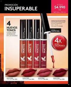 Catálogo Ésika Campaña 11 válido desde el 14.06.2026 | Página: 47 | Productos: Mate, Vino, Labial