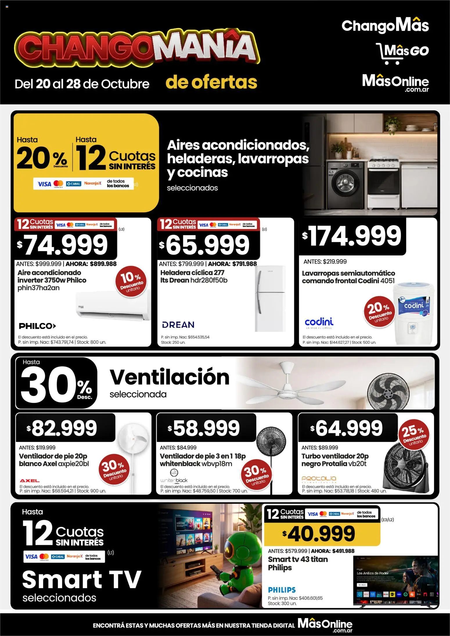 Changomas - Ofertas │ válido desde el 20/10/2026 | Página: 1