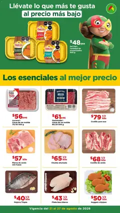 Vista previa de Bodega Aurrerá folleto Aprovecha más surtido, nuevo folleto de la tienda, válido en México a partir del 21/08/2026 | Página: 2