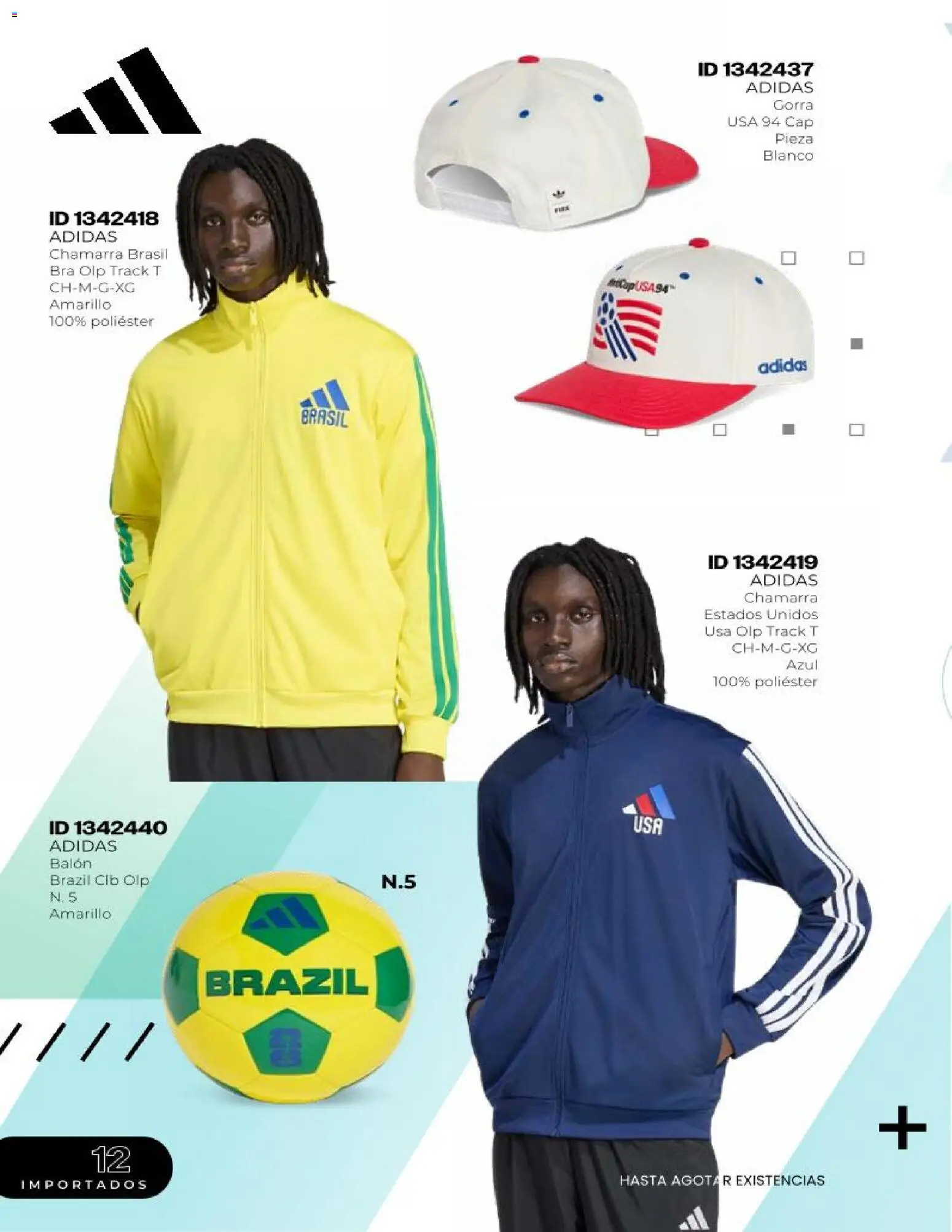Nuevas ofertas de Price Shoes válidas en toda la República Mexicana desde el 04.06.2026. ¡Encuentra las mejores ofertas en Price Shoes catálogo Fútbol 2026! | Página: 12 | Productos: Gorra, Chamarra