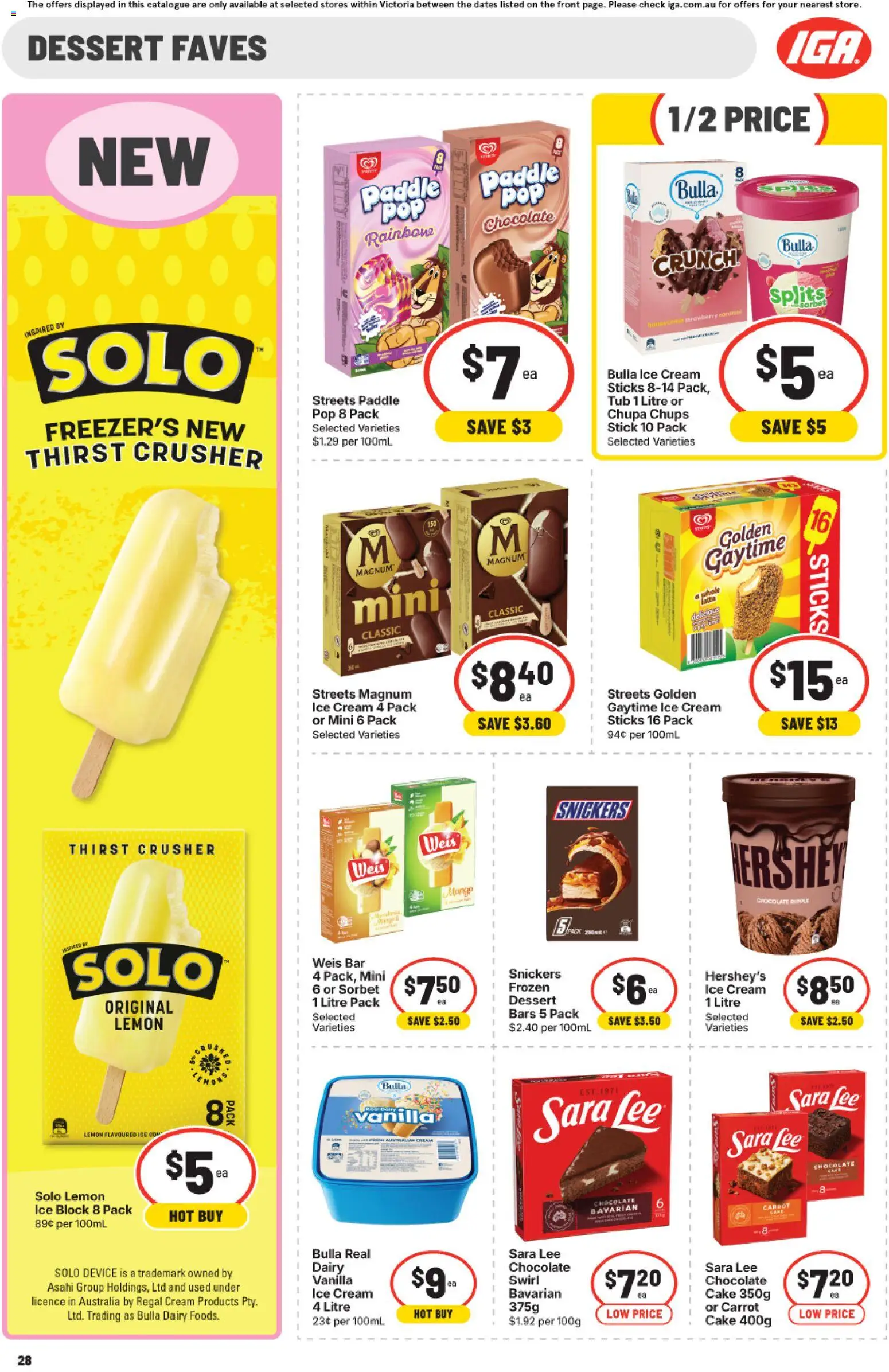 IGA catalogue - valid from 30/09/2026 | Page: 24 | Products: Milk, Sachets, Sauce, Tomato