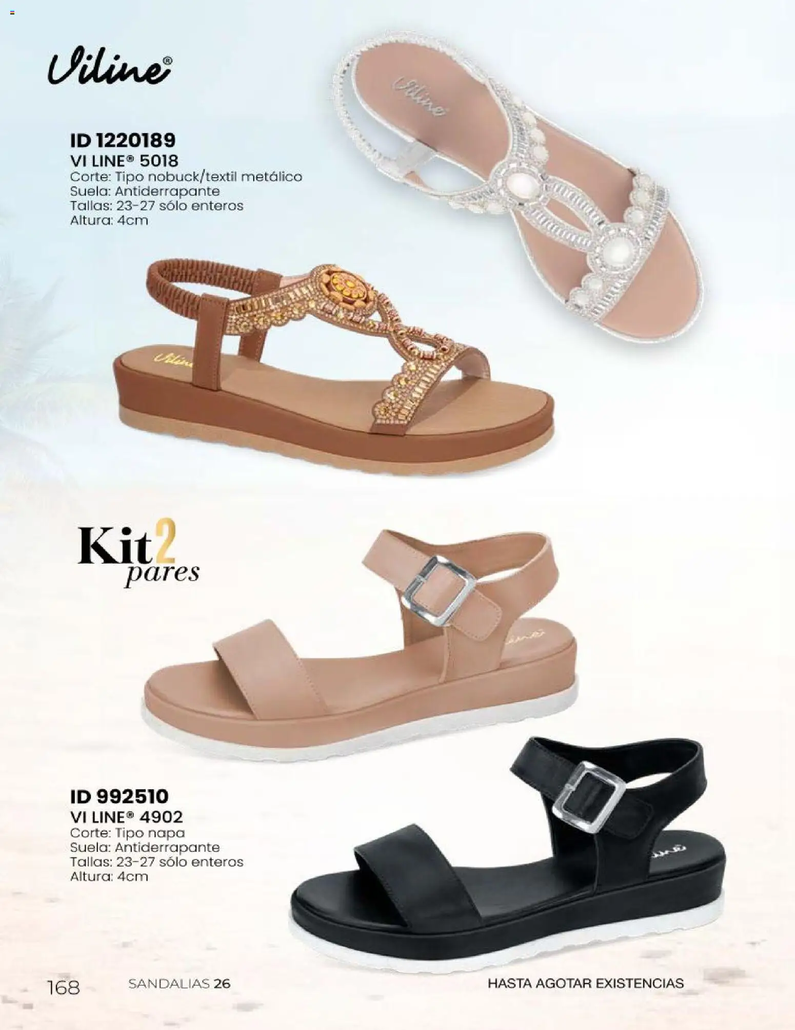 Nuevas ofertas de Price Shoes válidas en toda la República Mexicana desde el 23/06/2026. ¡Encuentra las mejores ofertas en Price Shoes catálogo Sandalias 2026! | Página: 168 | Productos: Sandalias