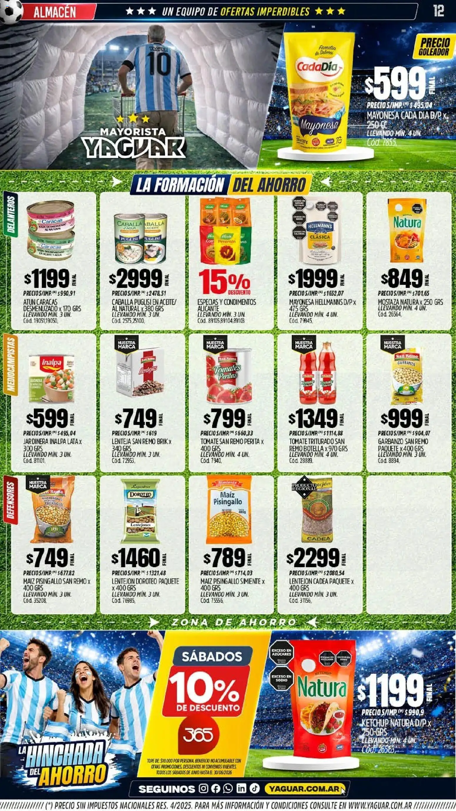Yaguar - Oferta Semanal San Juan │ válido desde el 22/06/2026 | Página: 12