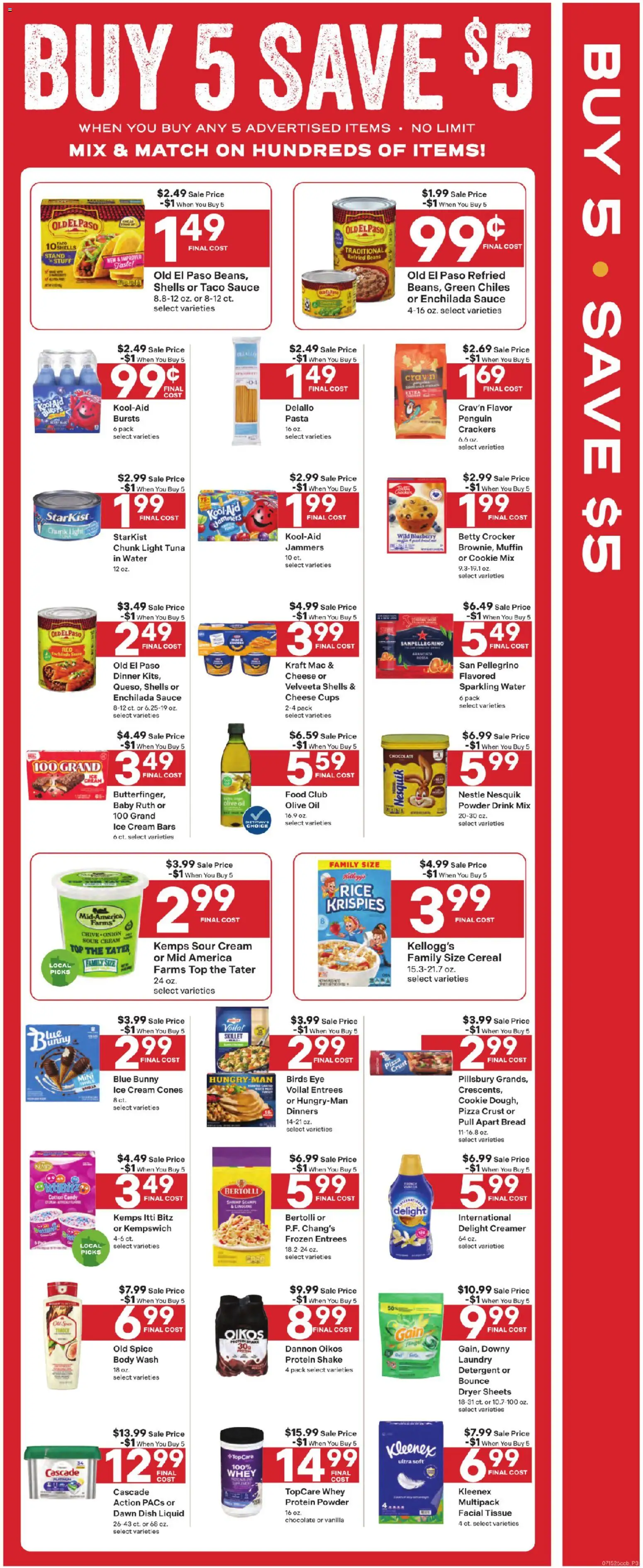 Coborn's Weekly Ad - valid from 07/15/2026 | Page: 3 | Products: Sour cream, Ice cream, Water, Muffin