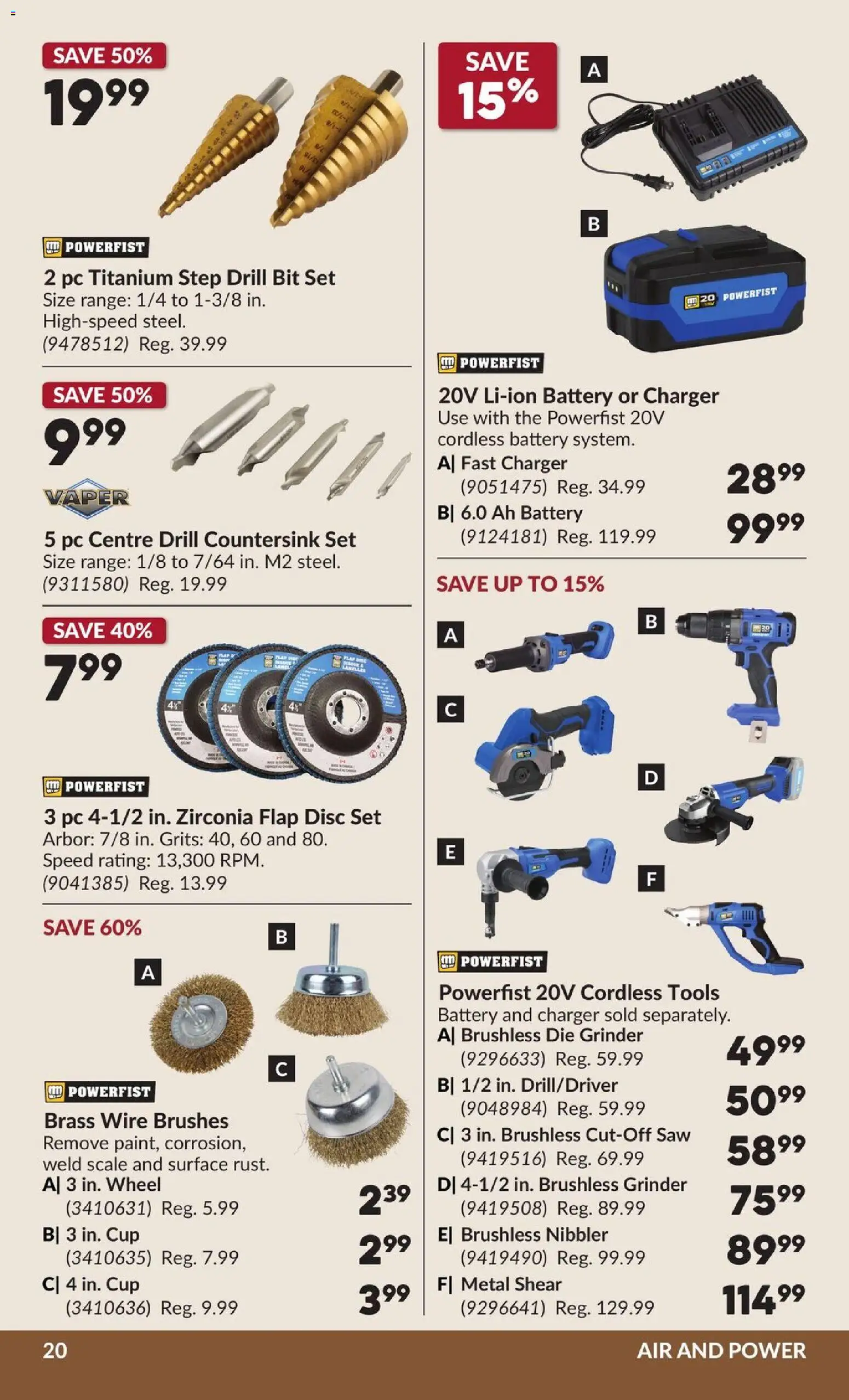 Princess Auto flyer valid from Jul 28, 2026 | Page: 25 | Products: PC, Grinder, Battery