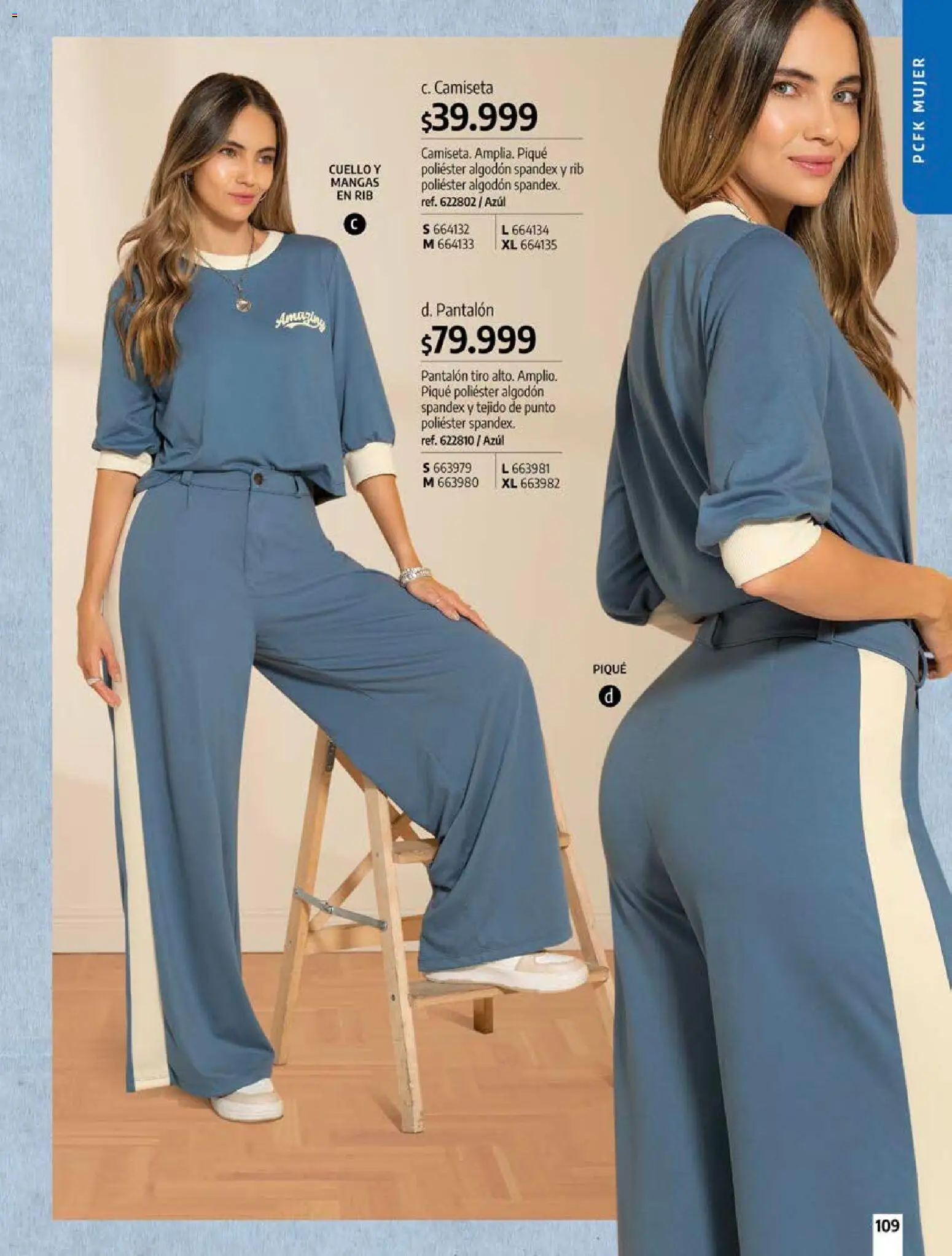 Pacifika revista - valida desde el 18/09/2026 | Página: 109 | Productos: Algodón, Camiseta, Cuello