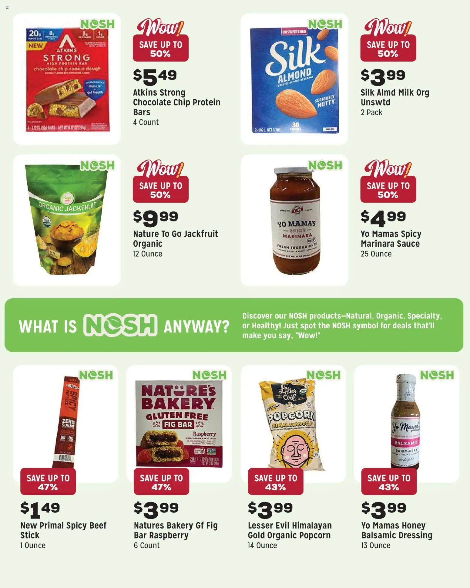 Grocery Outlet Weekly Ad - ID - valid from 27.05.2026 | Page: 9 | Products: Milk, Chocolate, Beef, Raspberry
