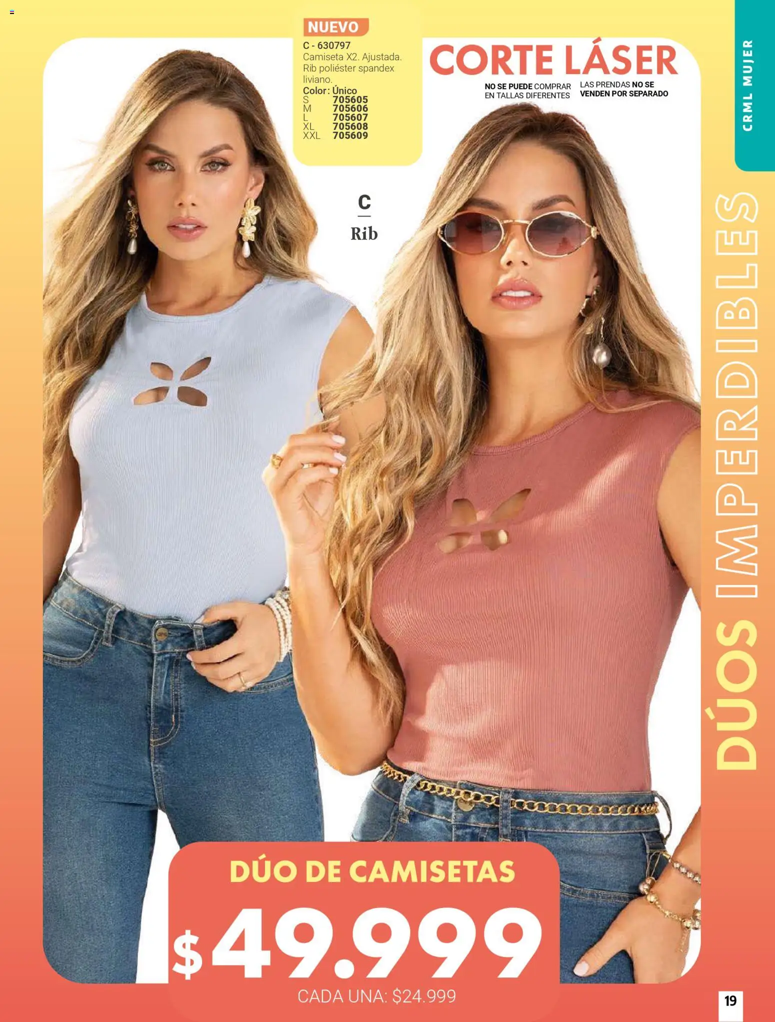 Carmel revista - valida desde el 01.05.2026 | Página: 19 | Productos: Camiseta