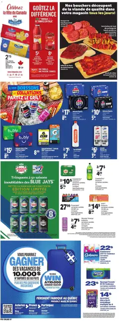 Preview of Provigo weekly flyer / circulaire from shop Provigo valid from Jul 2, 2026 | Page: 8 | Products: Pasta, Powder, Sponge, Tomatoes