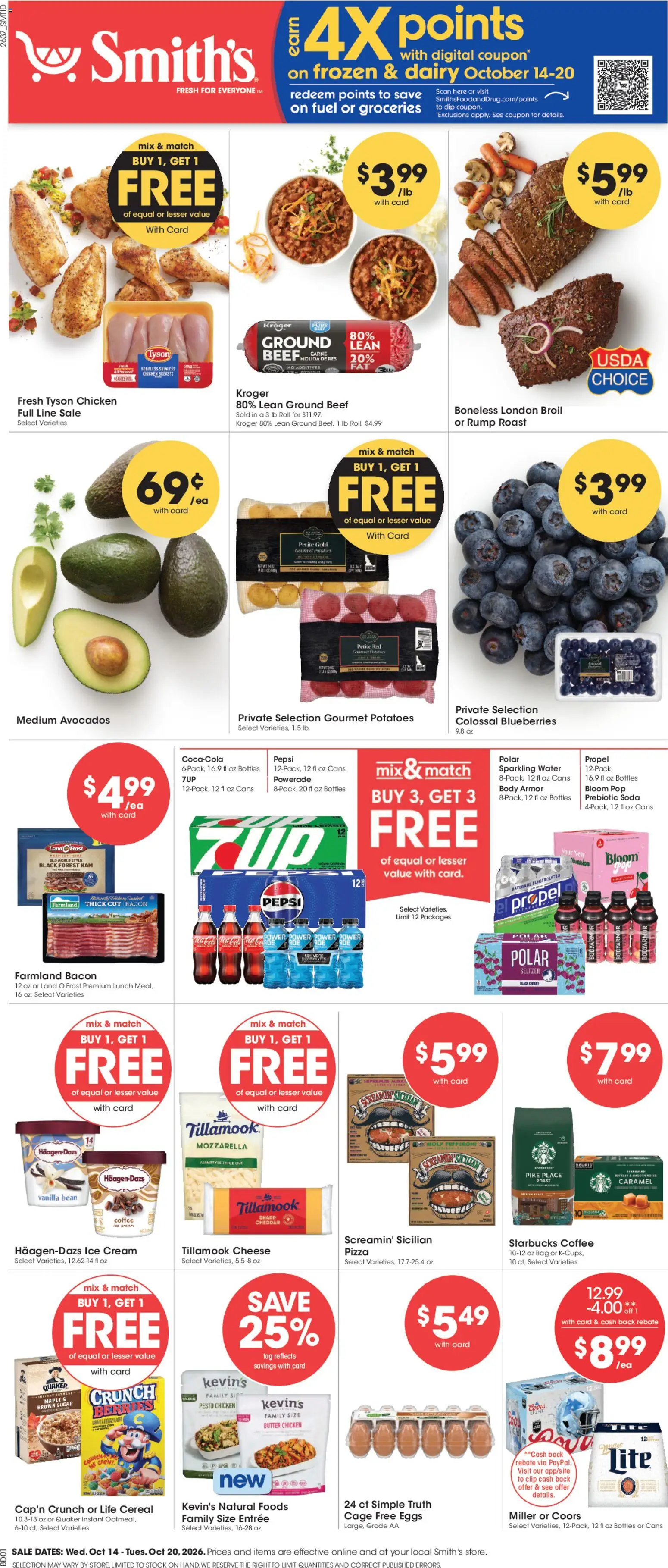 Smith's Weekly Ad - valid from 10/14/2026 | Page: 1