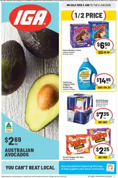 Preview of IGA catalogue NT - valid from 03.06.2026