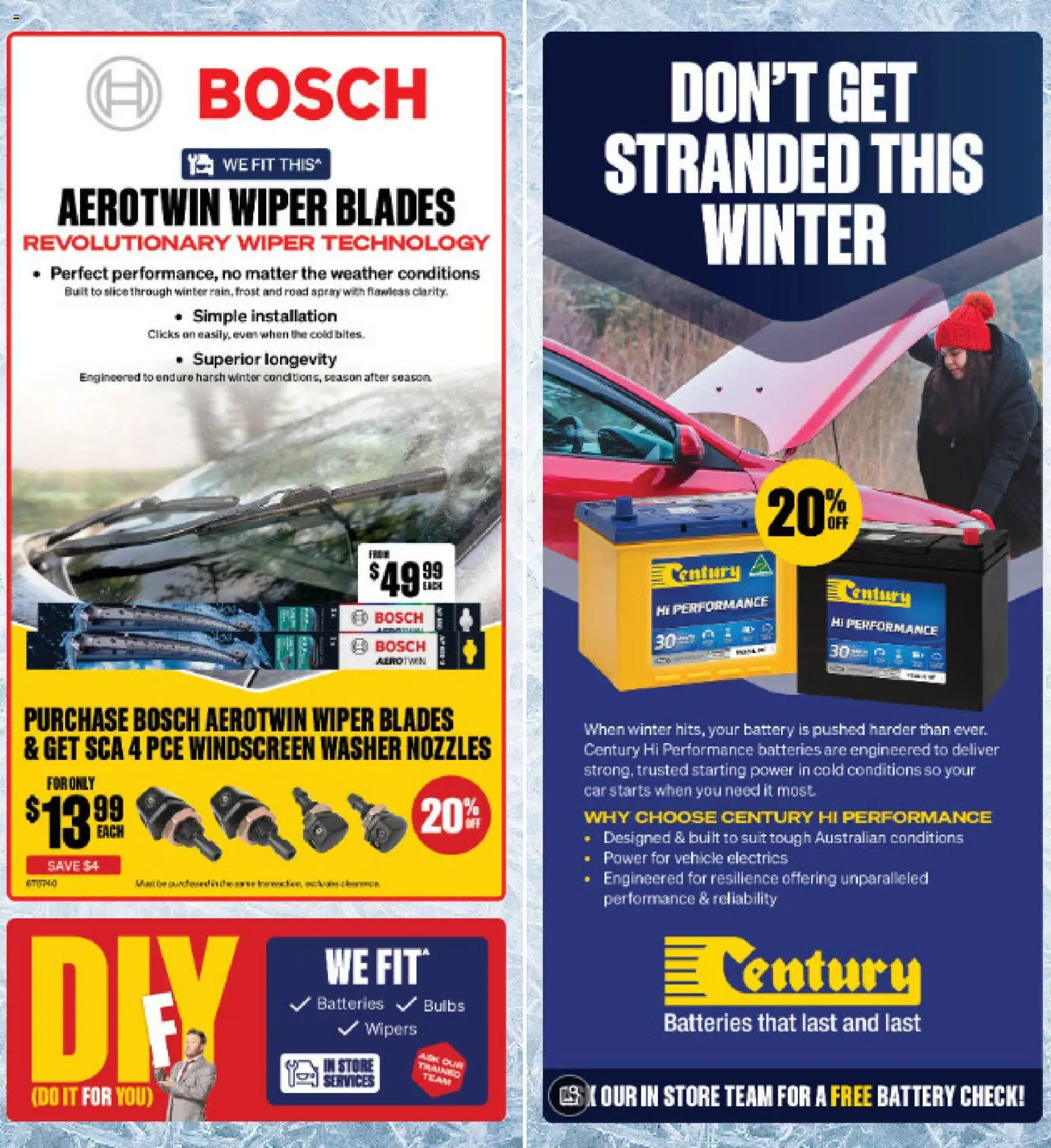 Supercheap Auto catalogue - valid from 08.05.2026 | Page: 3 | Products: Battery, Suit, Batteries, Washer