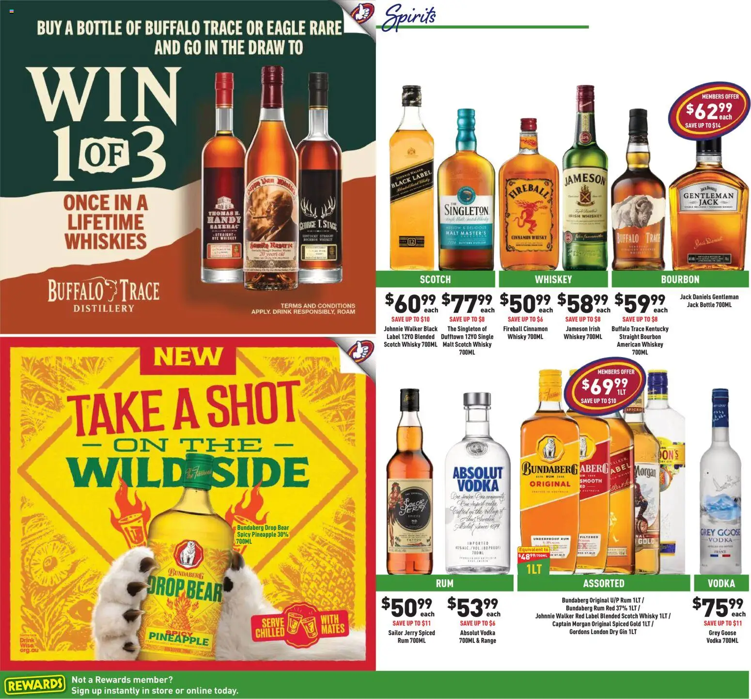 Liquor Legends catalogue - valid from 03.06.2026 | Page: 4 | Products: Bourbon, Gin, Whiskey, Rye